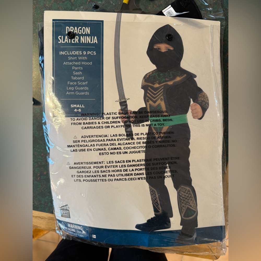 Kids ninja Halloween costume